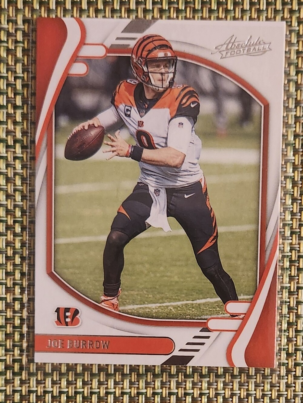 Joe Burrow Cincinnati Bengals Football Trading Card